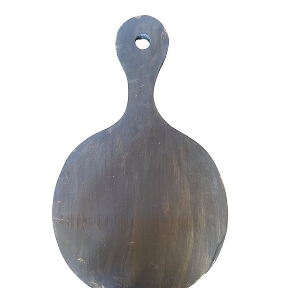 Vintage Hand-Painted Chicken-Themed Decorative Wooden Cutting Board Farm House - Picture 6 of 8